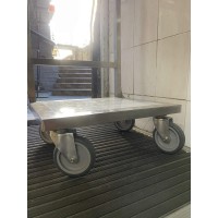 Візок вантажний з нержавіючої сталі 500х450х930